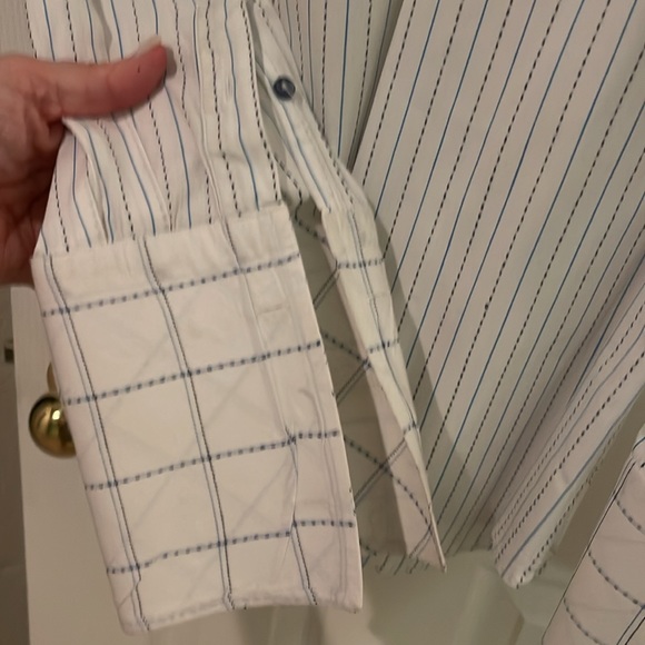 XXL white with blue strips - Picture 5 of 7